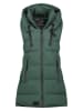 ANAPURNA Doorgestikte bodywarmer "Dolbana" groen