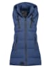 ANAPURNA Kamizelka pikowana "Dolbana" w kolorze granatowym