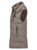 ANAPURNA Doorgestikte bodywarmer "Dolbana" taupe