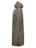 ANAPURNA Płaszcz pikowany "Azulana" w kolorze khaki
