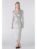 Oui Kleid in Silber
