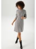 Aniston Strickkleid in Hellgrau