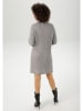Aniston Sukienka dzianinowa w kolorze jasnoszarym