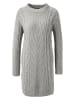 Aniston Sukienka dzianinowa w kolorze jasnoszarym