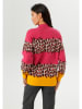 Aniston Pullover in Pink/ Gelb