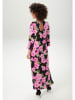 Aniston Kleid in Schwarz/ Pink