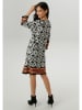 Aniston Sukienka w kolorze czarno-białym