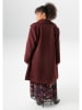 Aniston Teddymantel bordeaux