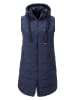 Aniston Doorgestikte bodywarmer donkerblauw