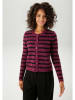 Aniston Cardigan in Fuchsia/ Schwarz