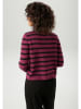 Aniston Cardigan in Fuchsia/ Schwarz