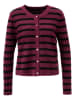 Aniston Cardigan in Fuchsia/ Schwarz