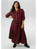 Aniston Sukienka w kolorze czerwono-czarnym