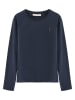 Polo Club 2er-Set: Longsleeves in Weiß/ Dunkelblau