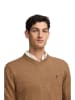 Polo Club Pullover in Hellbraun