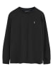 Polo Club Longsleeve in Schwarz