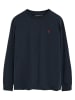 Polo Club 3-delige set: longsleeves donkerblauw/wit