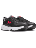Under Armour Leren trainingsschoenen zwart