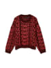 Vero Moda Sweter w kolorze bordowym