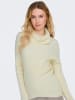 ONLY Rollkragenpullover in Creme