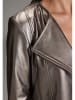 SWING Kunstlederjacke in Silber