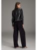 SWING Kunstlederjacke in Schwarz