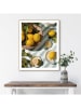 Orangewallz Gerahmter Kunstdruck "Lemon Table"
