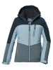 Killtec Winterjacke in Hellblau/ Dunkelblau