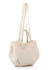 Lucky Bees Schultertasche in Creme - (B)28 x (H)22 x (T)13 cm