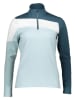 Killtec Functionele longsleeve "KSW 258" blauw/lichtblauw/wit