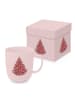 ppd Jumbotasse ''Christmas Tree'' in Rosa - 400 ml