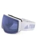 adidas Unisex-Ski-/ Snowboardbrille in Lila/ Weiß