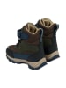 mikk-line Winterboots in Dunkelgrün/ Dunkelblau