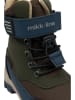 mikk-line Winterboots in Dunkelgrün/ Dunkelblau