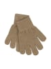 mikk-line 3-delige set: handschoenen beige/bruin/bordeaux