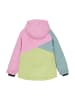 Color Kids Ski-/ Snowboardjacke in Rosa/ Grün