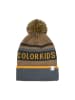 Color Kids Mütze in Hellbraun/ Grau