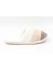 Confly Pantoffels kaki/wit/beige
