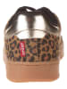 Levi´s Sneakers in Hellbraun/ Gold