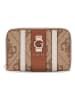 Guess Geldbörse in Hellbraun/ Beige - (B)14 x (H)9 x (T) 2 cm