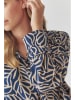 TATUUM Blouse "Berko" donkerblauw/beige