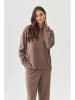 TATUUM Hoodie "Phlo" in Hellbraun
