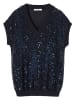 TATUUM Paillettenpullover "Icoma" in Dunkelblau