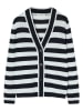 TATUUM Cardigan in Weiß/ Dunkelblau