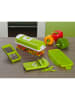 Genius 16-delige snijset "Nicer Dicer smart" groen