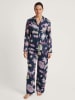 Calida Pyjamashirt donkerblauw/paars