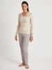 Calida Woll-Longsleeve in Beige