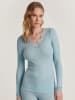 Calida Woll-Longsleeve in Hellblau