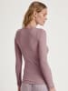 Calida Wełniana koszulka w kolorze szaroróżowym
