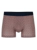 Calida Boxershorts in Beige/ Rot